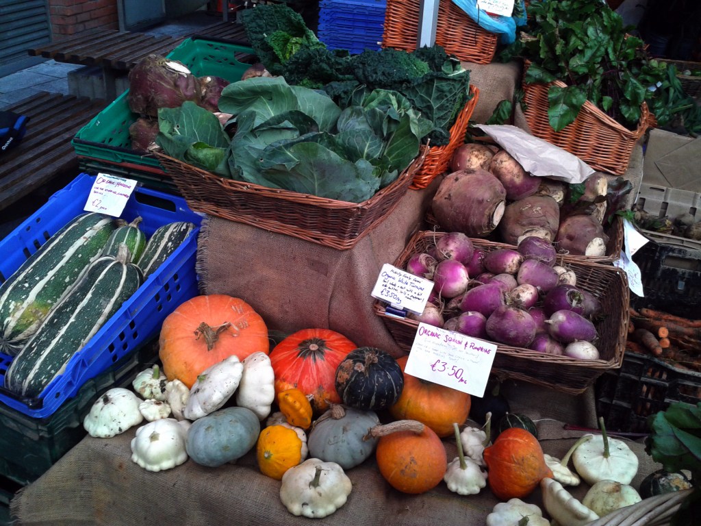 Food market in Dublin