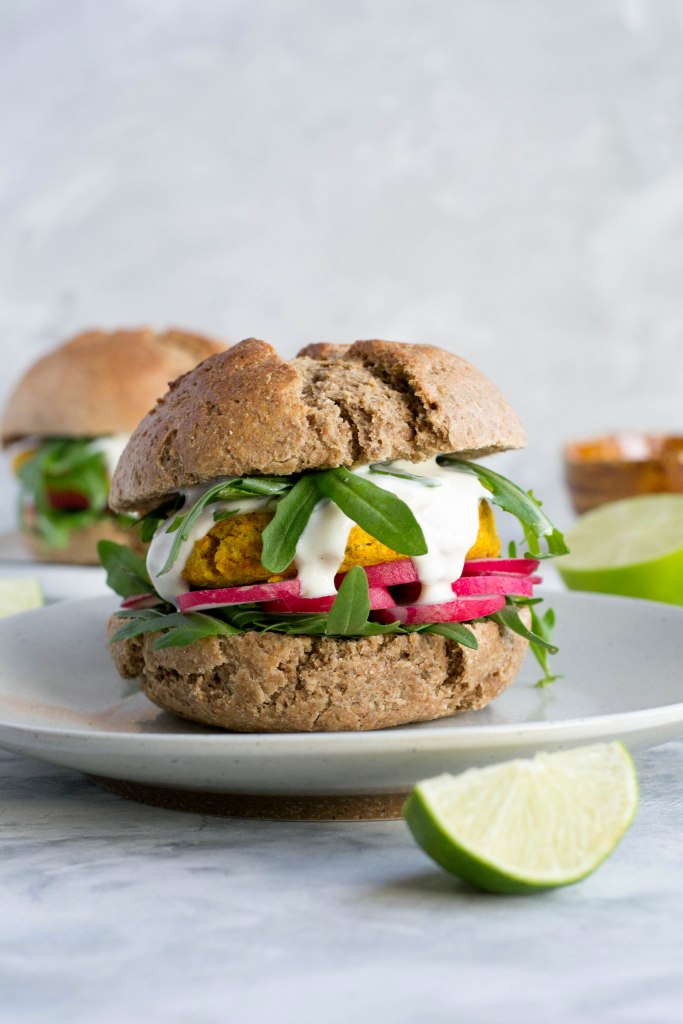 Rice patties made with leftover risotto