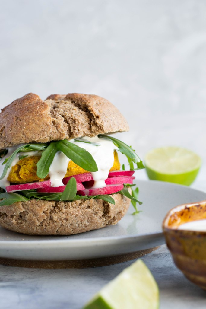 Rice patties made with leftover risotto