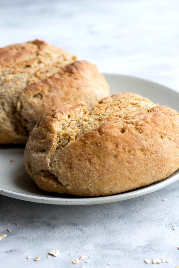 Bread made with leftover porridge